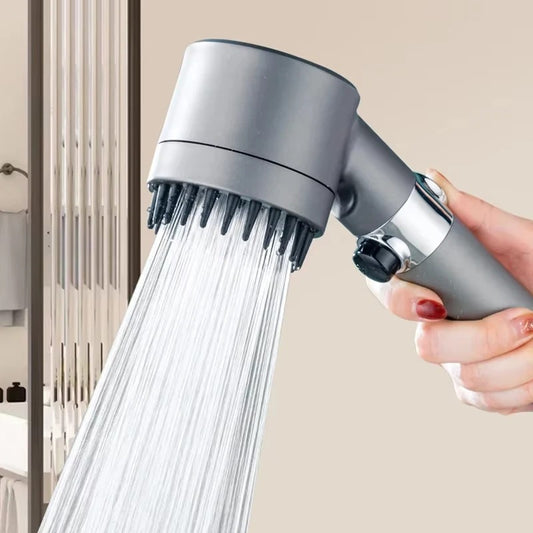 Douchette Design 3 Jets : Massage Relaxant & Économie d'Eau Garantie