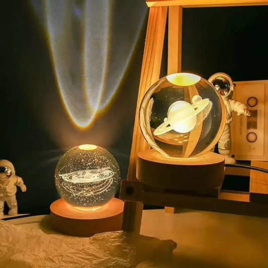 Veilleuse Créative Lune et Étoiles : Douce Nuit