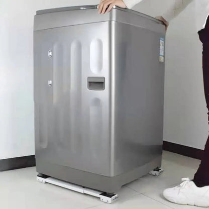Support Mobile Universel : Déplacez Facilement Frigo & Machine à Laver